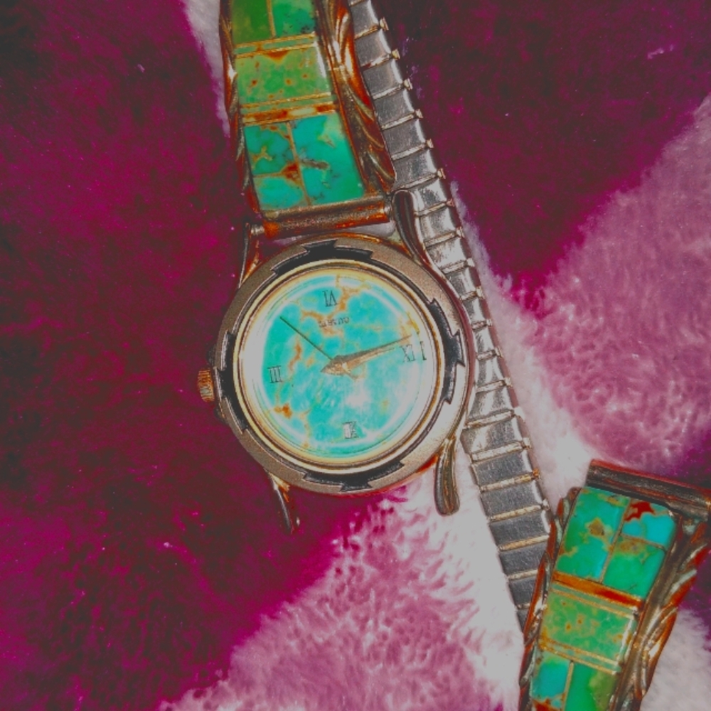 Turquoise watch